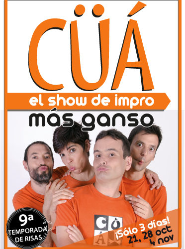 Cartel Cua, el show más ganso
