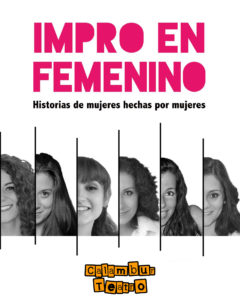 Cartel Impro en Femenino - Calambur