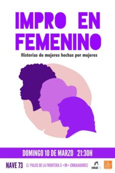 Cartel Impro en Femenino - Calambur